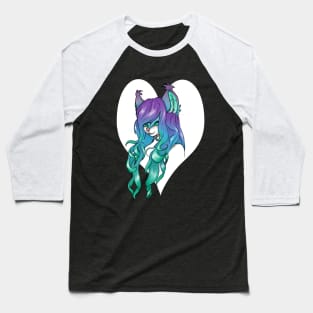 Cute Wolf Baseball T-Shirt